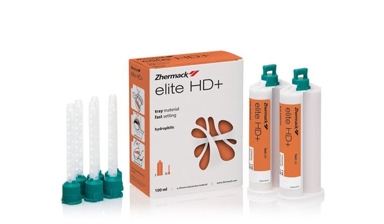 Zhermack Elite HD Plus Tray Material Heavy Body 2x50ml | DentaCarts | Dental Cart