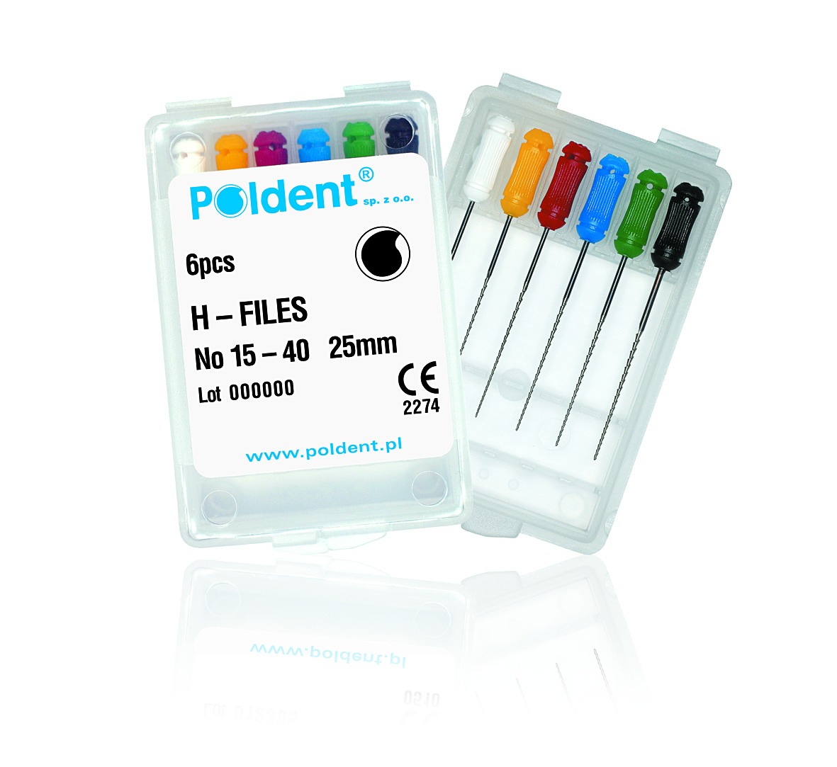 Poldent H.Files (Stainless Steel ) | DentaCarts | Dental Cart