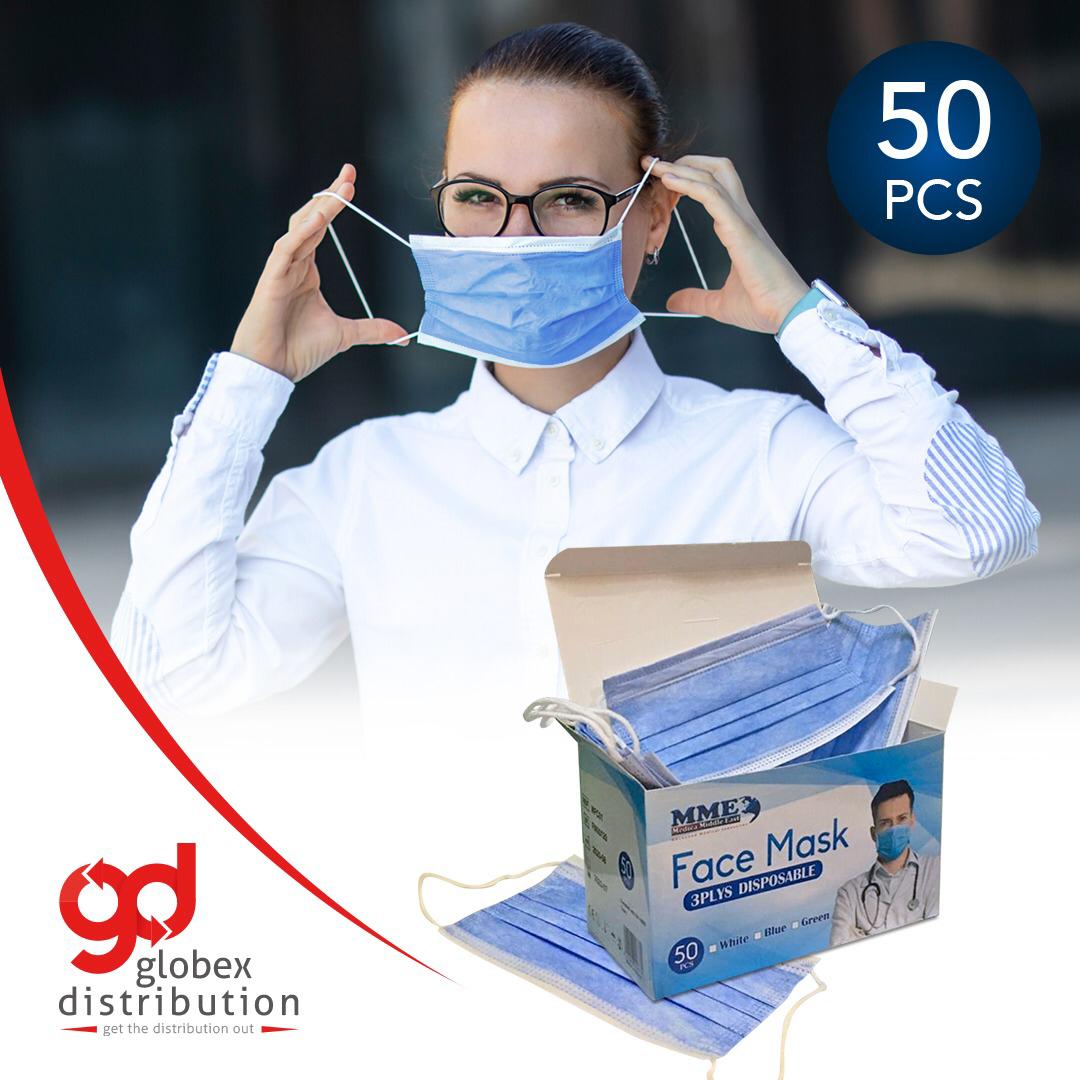 MME Face Masks (50 Pcs) | DentaCarts | Dental Cart