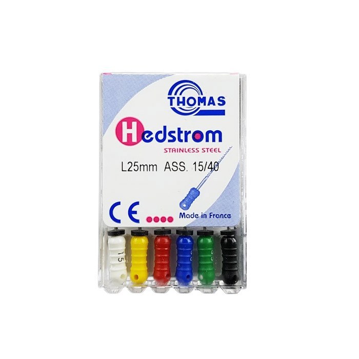 Thomas H-File (6 Files) | DentaCarts | Dental Cart