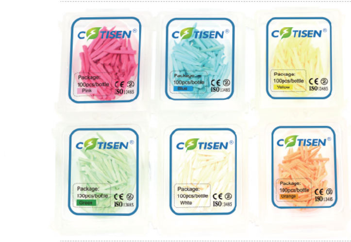 Cotisen Wooden Wedges - 100pcs | DentaCarts | Dental Cart