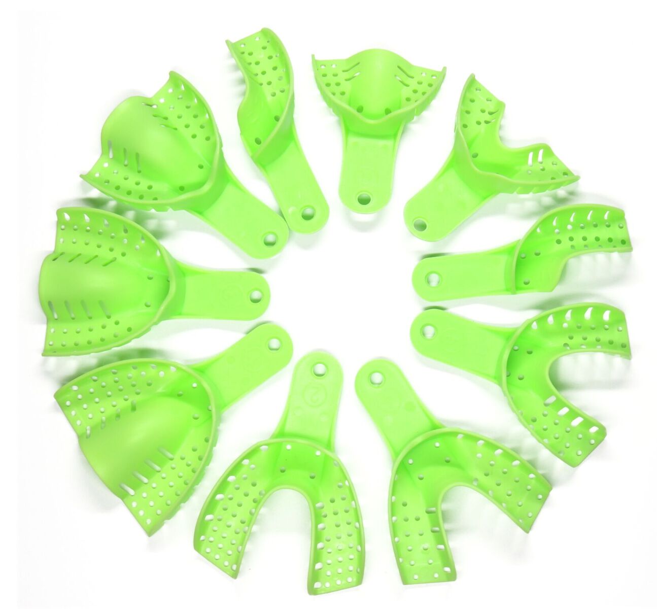 Cotisen Autoclavable Impression Trays - 13 pcs | DentaCarts | Dental Cart