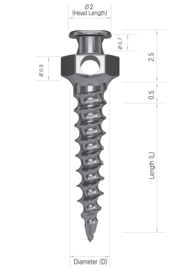 Hubit Mini Implant Screw | DentaCarts | Dental Cart