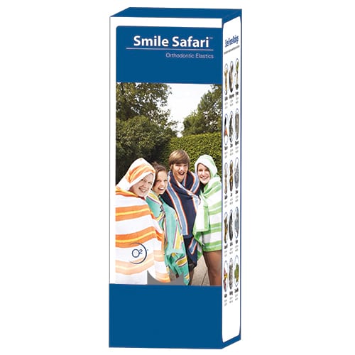 Ortho Organizers Intraoral Elastic Amber - Latex (40pcs) | DentaCarts | Dental Cart