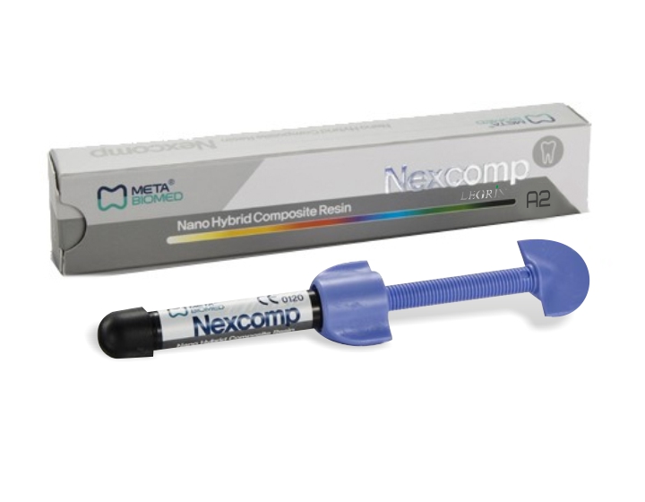 Meta Biomed Nexcomp LC Nanohybrid Composite syringe (4g) | DentaCarts | Dental Cart