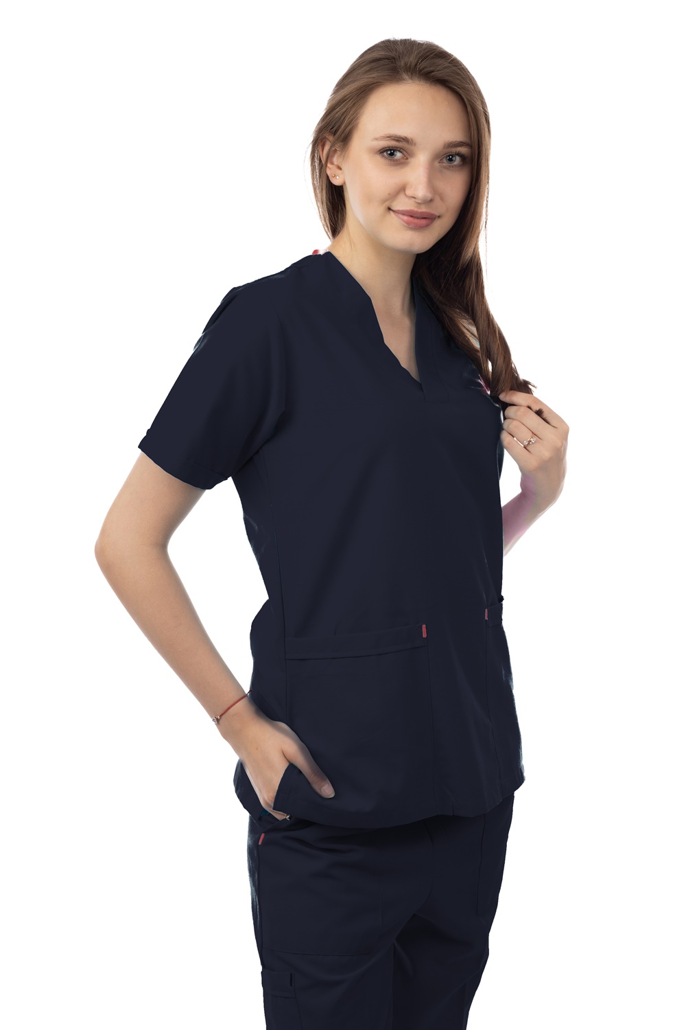 Female Scrubs (V-Shaped neck ) (Apex) | DentaCarts | Dental Cart