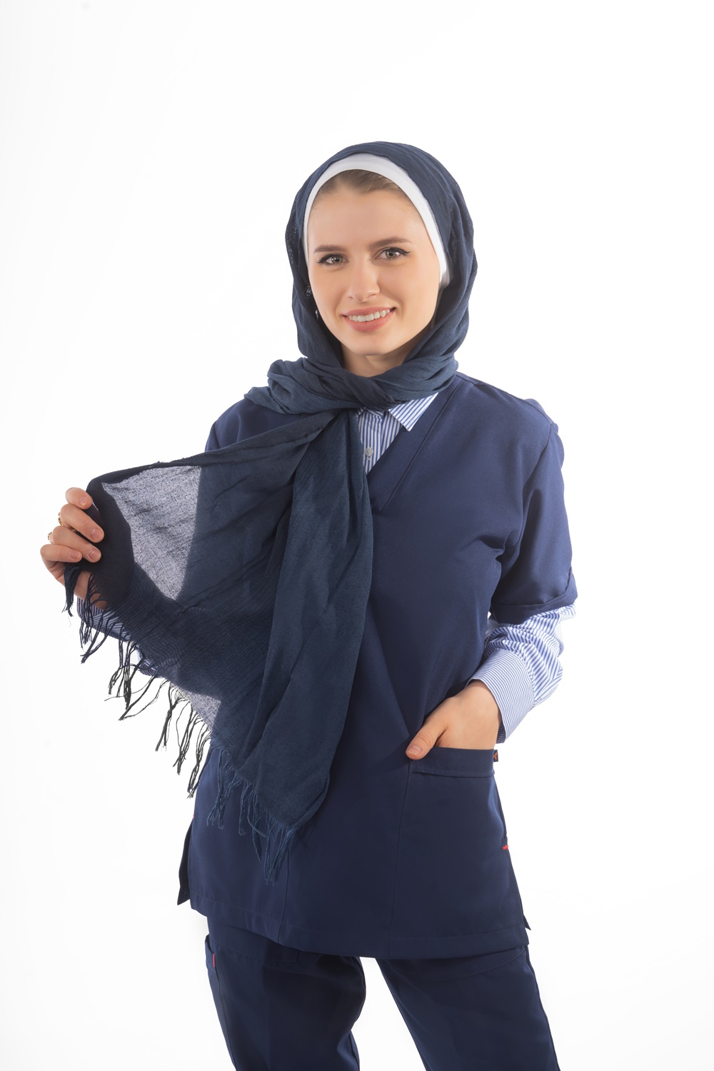 Female Scrubs (V-Shaped neck ) (Apex) | DentaCarts | Dental Cart