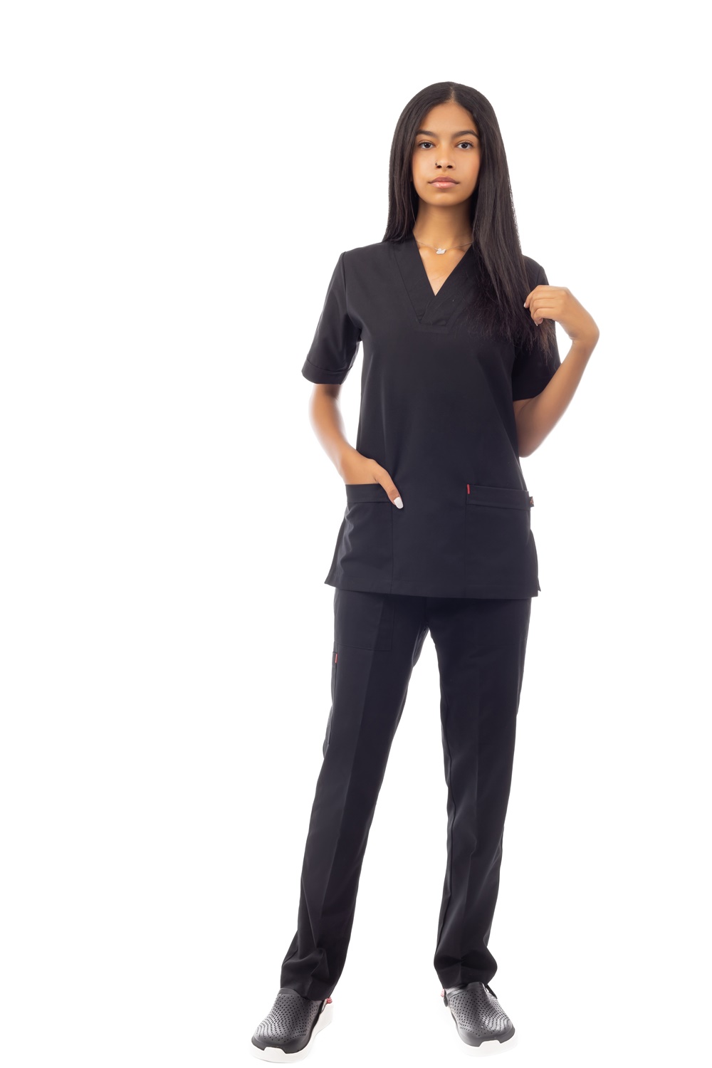 Female Scrubs (V-Shaped neck ) (Apex) | DentaCarts | Dental Cart