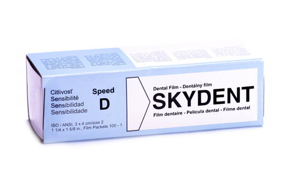 Skydent X-ray film Speed D (100 pcs/packet) | DentaCarts | Dental Cart