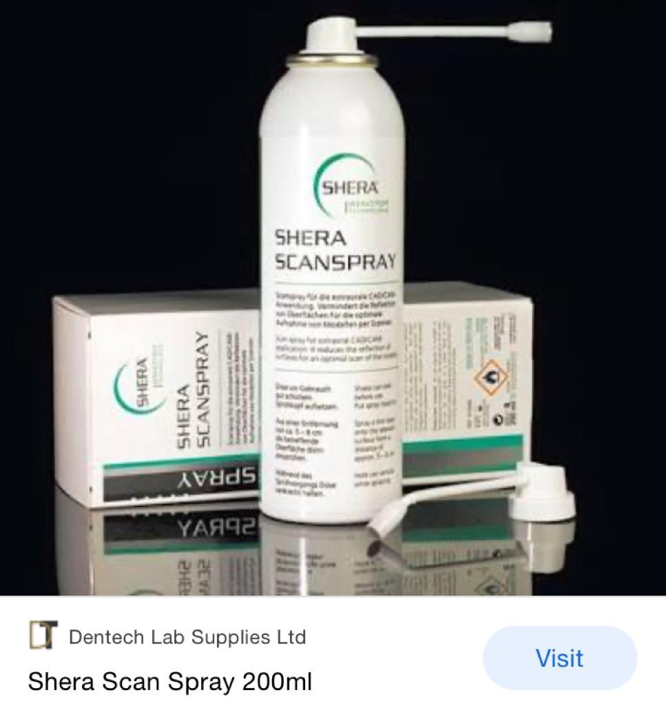 Shera Scan Spray | DentaCarts | Dental Cart
