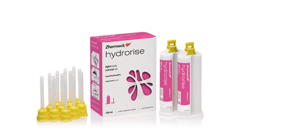 Zhermack Hydrorise Light Body 2x50ml | DentaCarts | Dental Cart