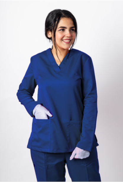 Creation Female Scrubs V-cut (polyester) | DentaCarts | Dental Cart