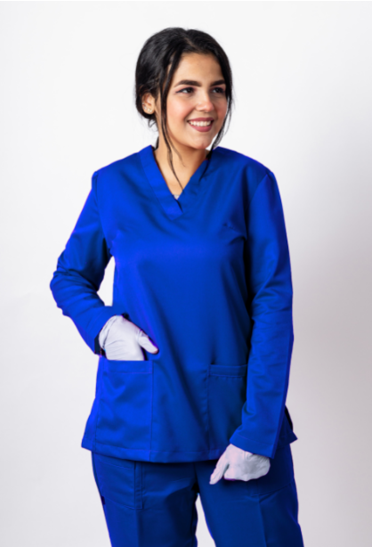 Creation Female Scrubs V-cut (polyester) | DentaCarts | Dental Cart
