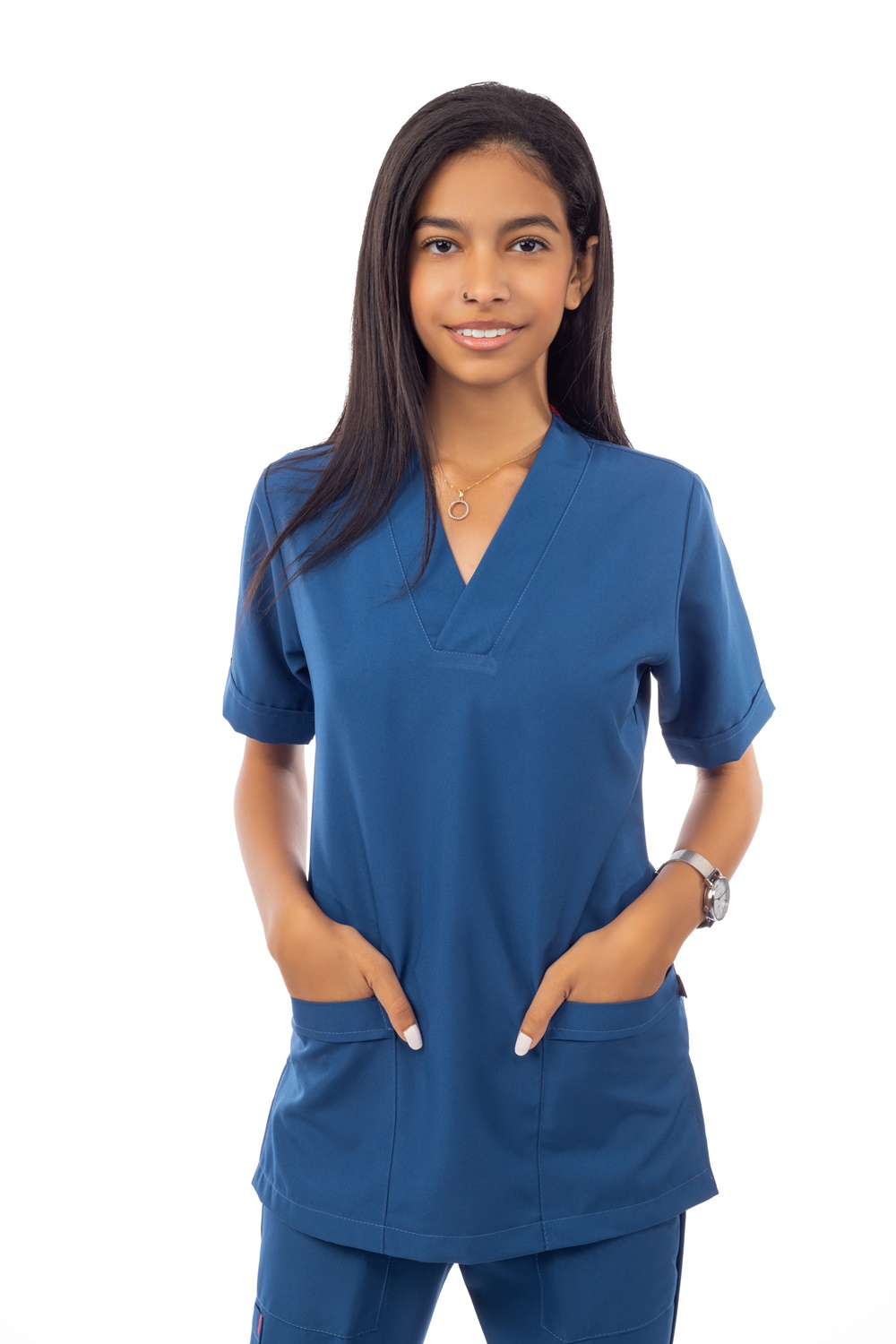 Female Scrubs (V-Shaped neck ) (Apex) | DentaCarts | Dental Cart
