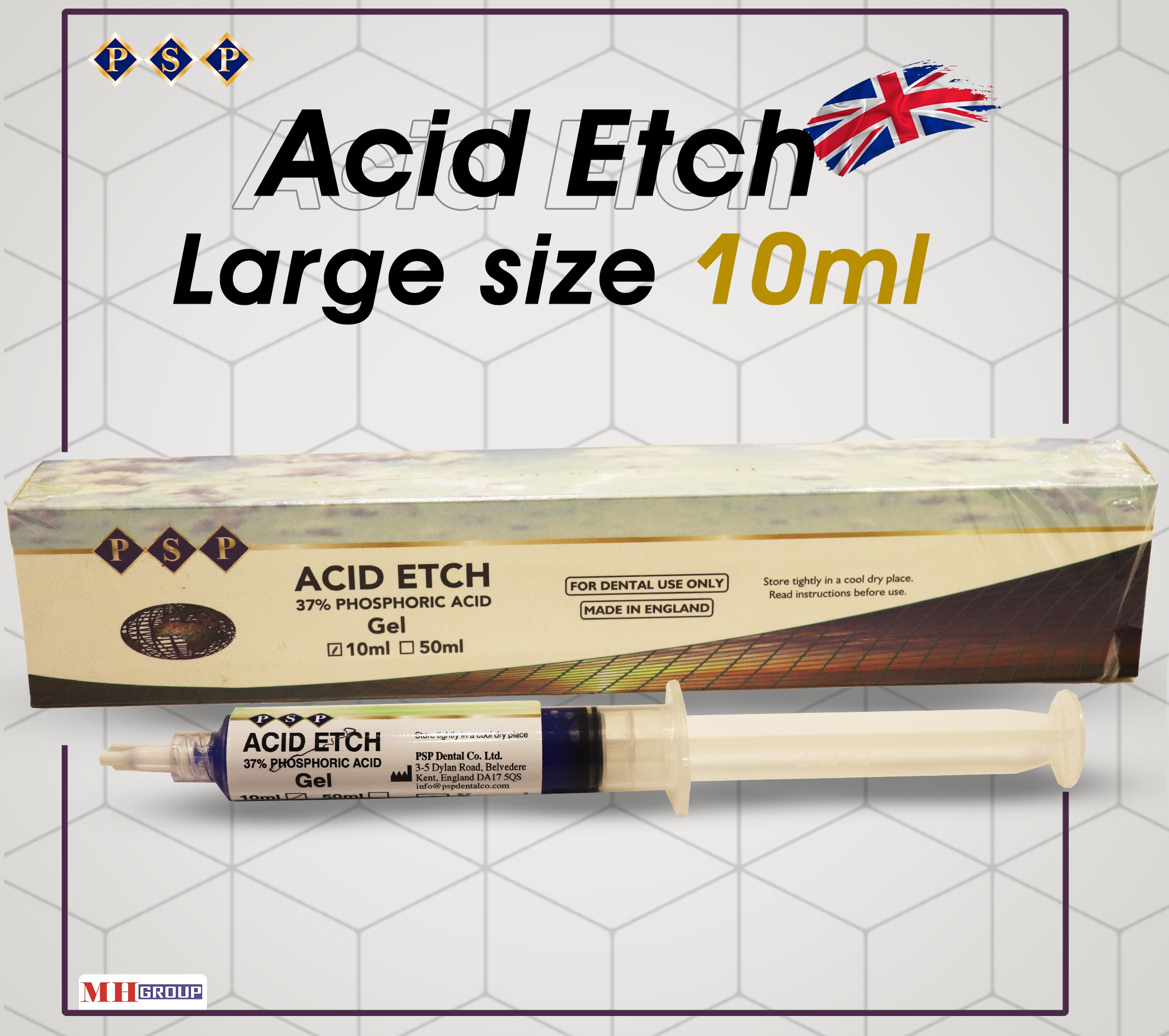 PSP Acid Etch 10ml | DentaCarts | Dental Cart