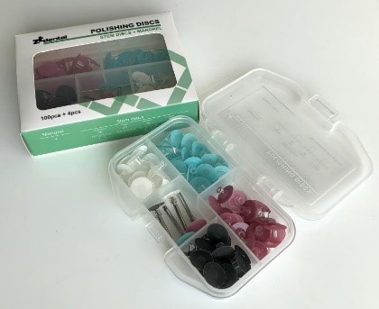 ZT Dental Polishing Discs 100pcs and 4 Mandrels | DentaCarts | Dental Cart