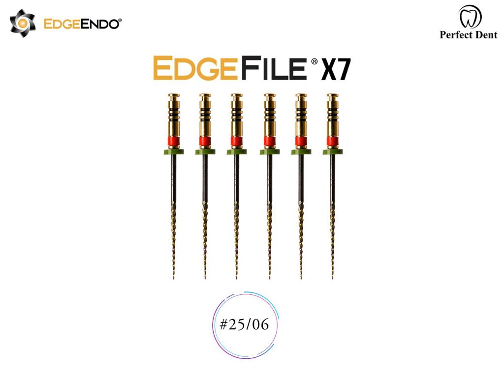 EdgeEndo EdgeFile X7 (6 Files) | DentaCarts | Dental Cart