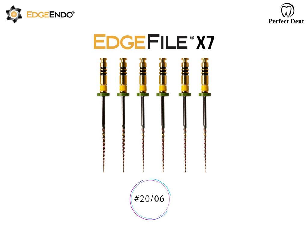 EdgeEndo EdgeFile X7 (6 Files) | DentaCarts | Dental Cart