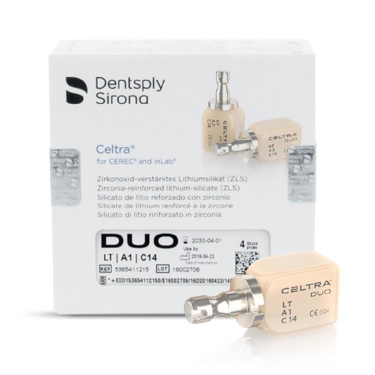 Dentsply Sirona Celtra Duo for Cerec/inLab CAD/CAM Blocks | DentaCarts | Dental Cart