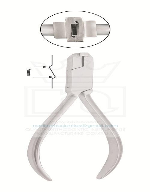 Pakistan Double Step Bending Plier Z Bending 7mm (105-277A) | DentaCarts | Dental Cart
