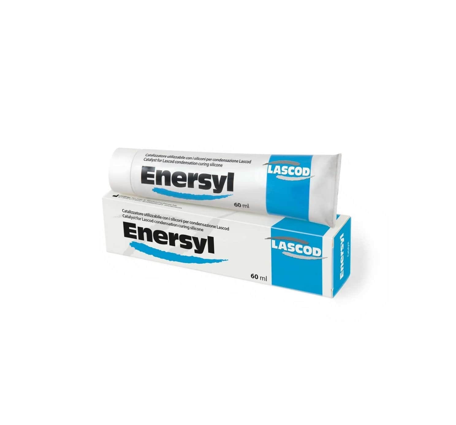 Lascod Enersyl Paste Catalyst for Condensation Silicone 60ml | DentaCarts | Dental Cart