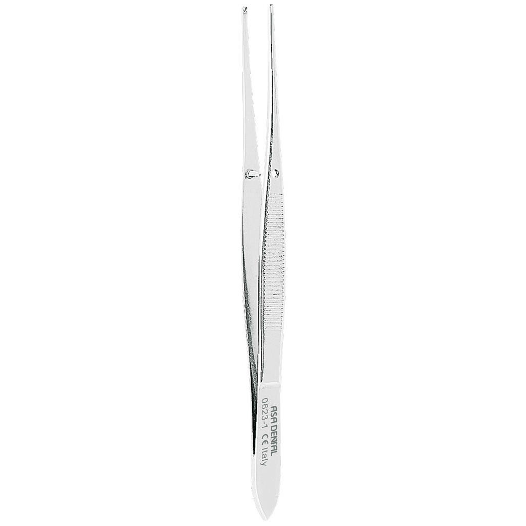 ASA Tissue Pliers Very Delicate 10 cm | DentaCarts | Dental Cart