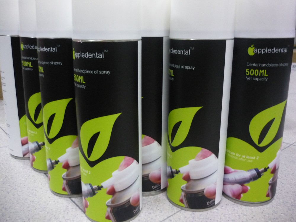 APPLEDENTAL  Handpiece Oil Spray (500ml) | DentaCarts | Dental Cart