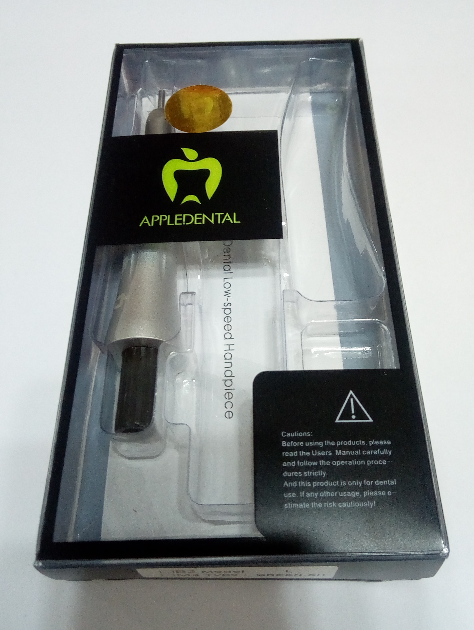 APPLEDENTAL Straight Handpiece | DentaCarts | Dental Cart