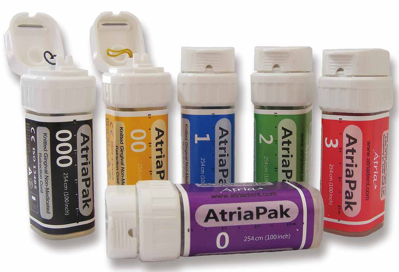 Atriapac - Medicated Retraction Cord (254cm) | DentaCarts | Dental Cart