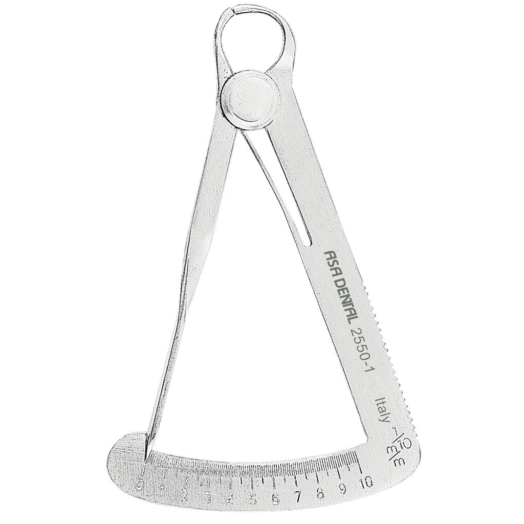 ASA Iwanson Decimal Caliper 0-10mm | DentaCarts | Dental Cart