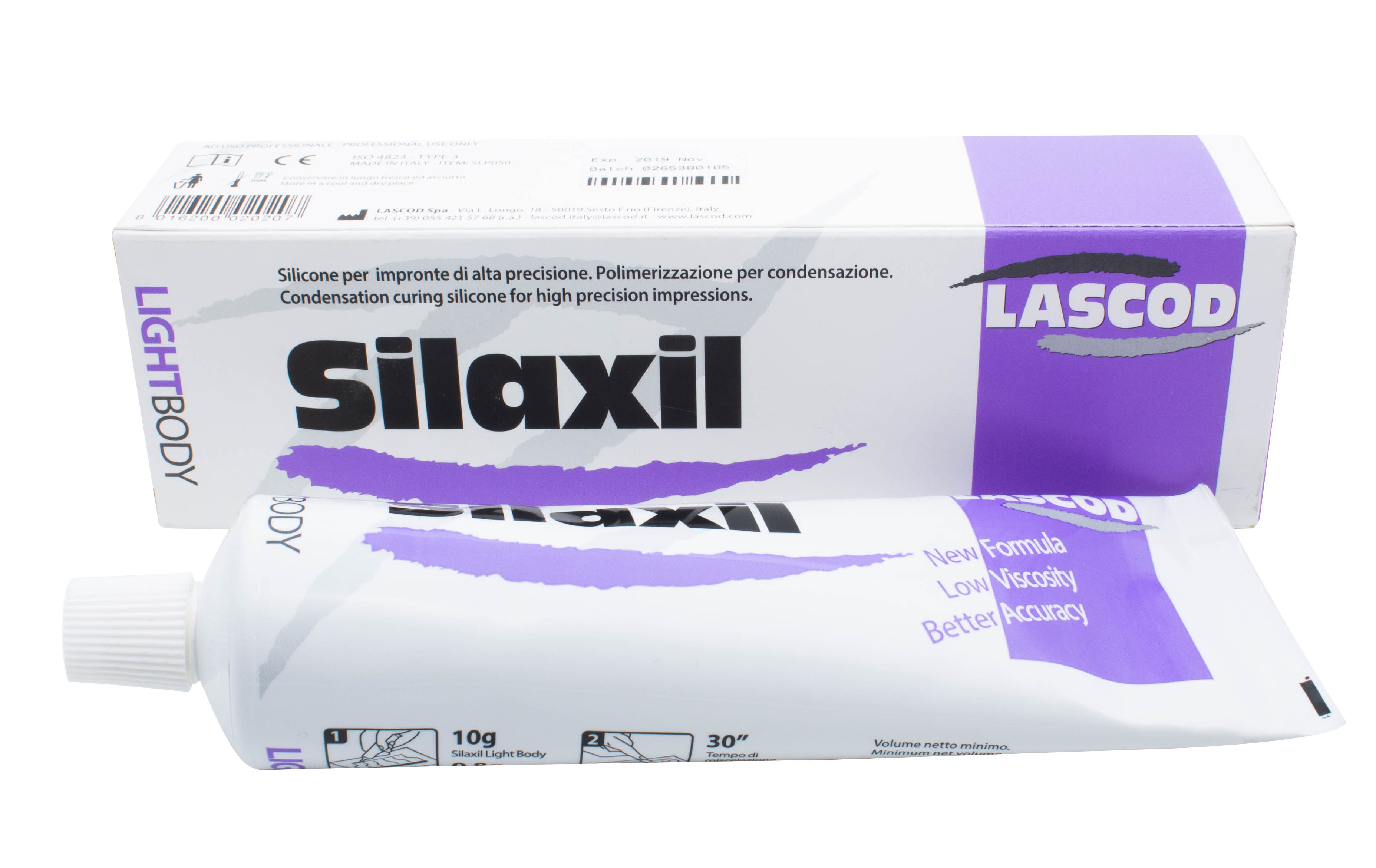 Lascod Silaxil Light Body 140ml | DentaCarts | Dental Cart