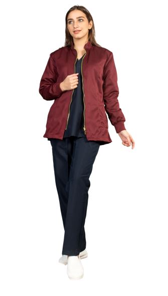 Ice Coat, Sleeve, Female, Gabardine, APEX | DentaCarts | Dental Cart