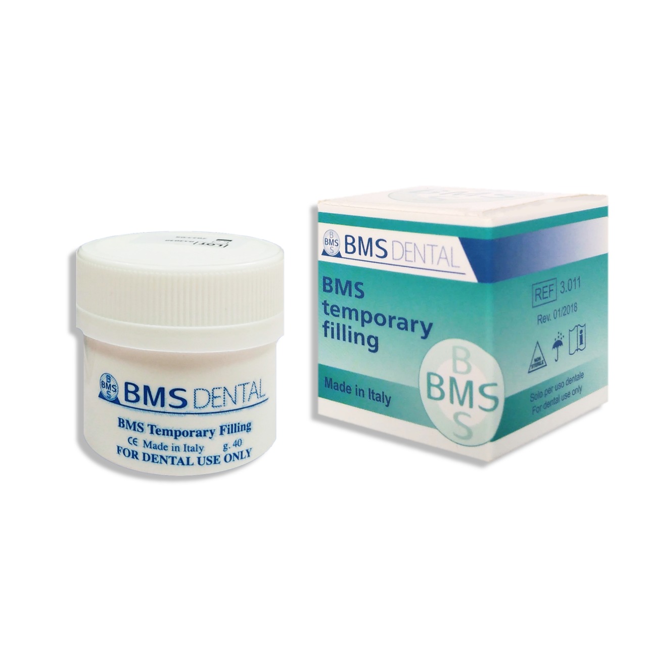 BMS Temporary Filling jar | DentaCarts | Dental Cart