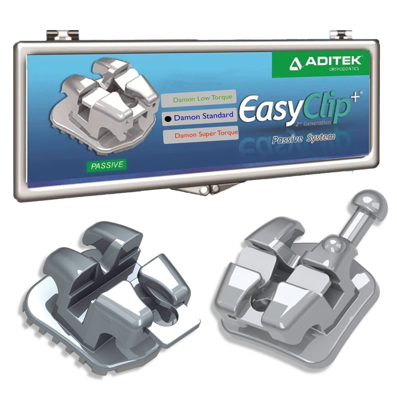 Aditek Easy Clip (Self Ligating Bracket) | DentaCarts | Dental Cart