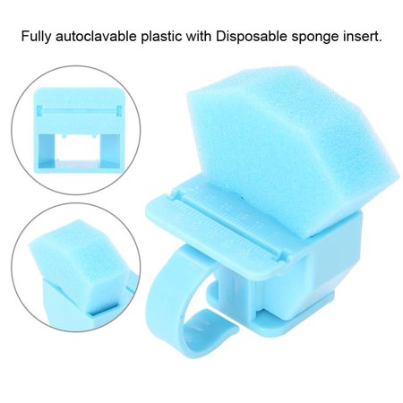 Endo ruler ring with sponge | DentaCarts | Dental Cart