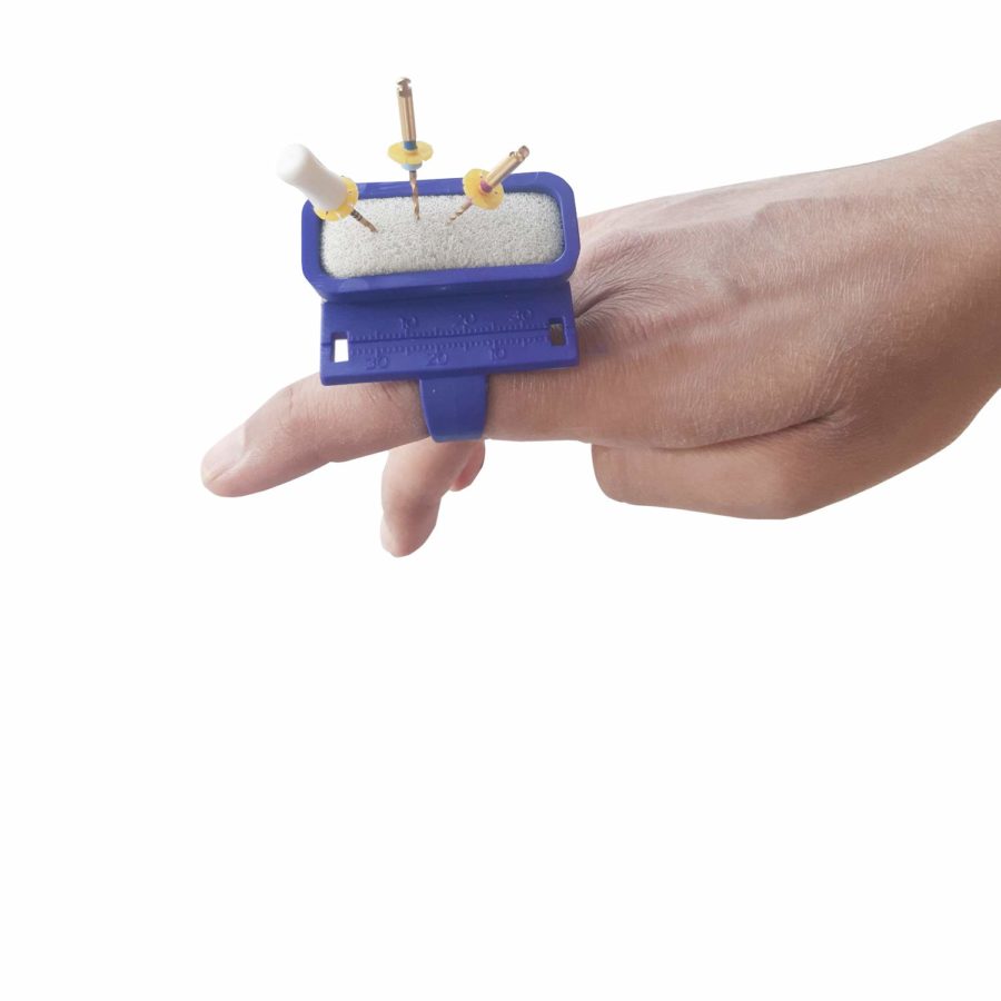 Endo ruler ring with sponge | DentaCarts | Dental Cart