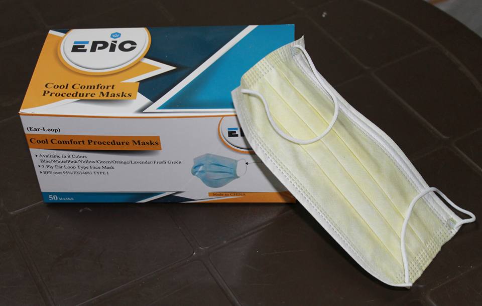 Epic EARLOOP FACE MASK | DentaCarts | Dental Cart