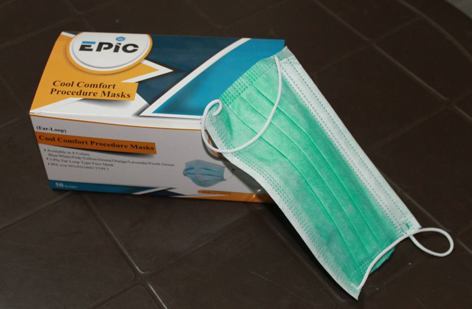 Epic EARLOOP FACE MASK | DentaCarts | Dental Cart