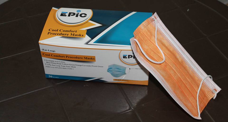 Epic EARLOOP FACE MASK | DentaCarts | Dental Cart