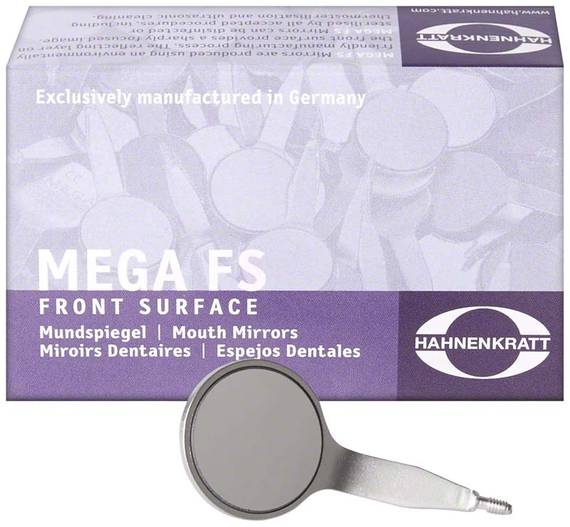 HAHNENKRATT MEGA FS Mirror Head (12pcs) | DentaCarts | Dental Cart