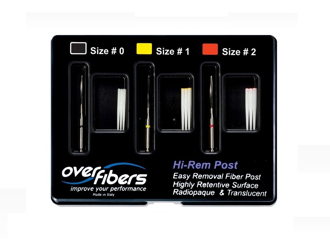 Hi-Rem Overfibers kit (9 pcs & 3 Drills) | DentaCarts | Dental Cart