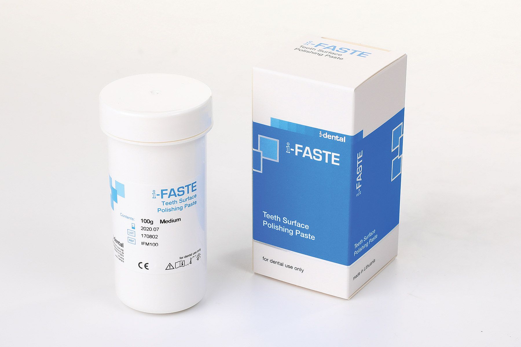 i-Dental i-FAST Polishing paste (100g) | DentaCarts | Dental Cart