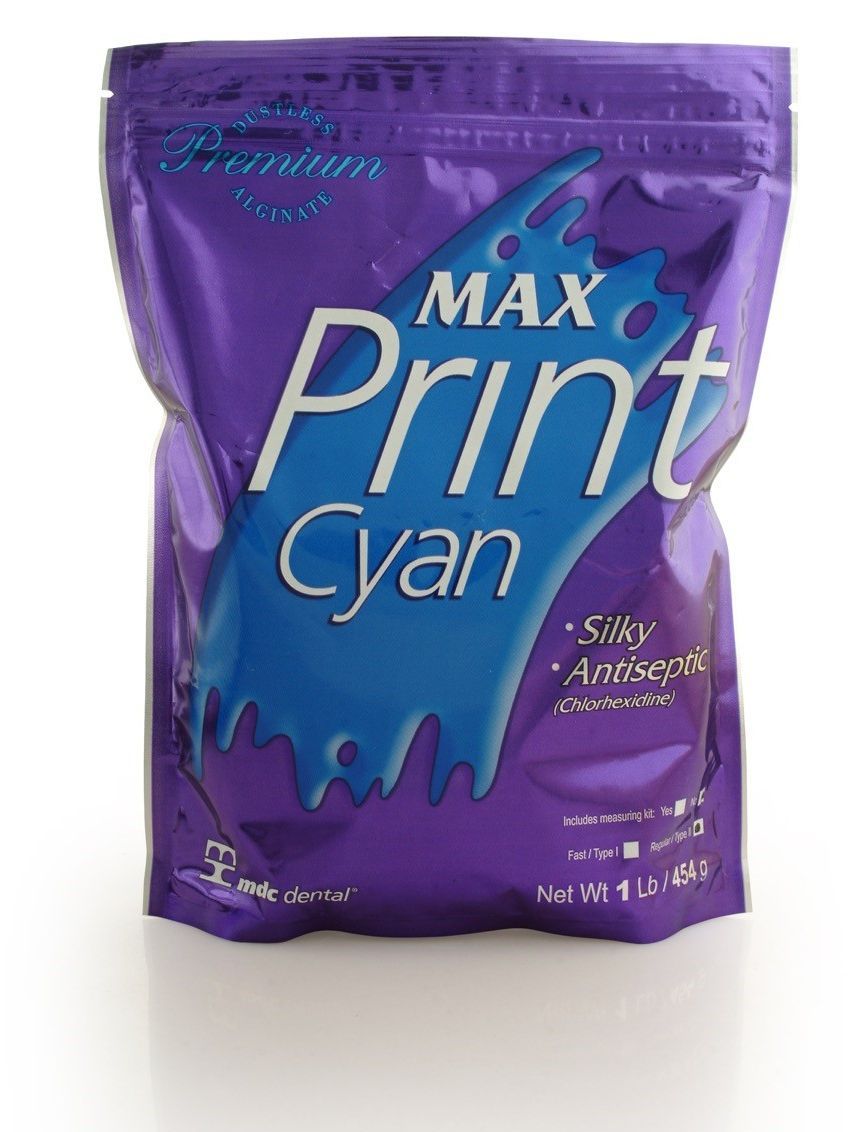 MDC MaxPrint CYAN (454g) | DentaCarts | Dental Cart