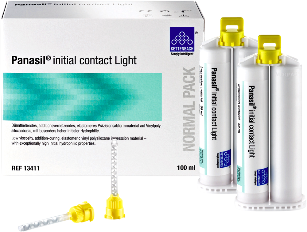 Kettenbach Panasil Initial Contact Light | DentaCarts | Dental Cart