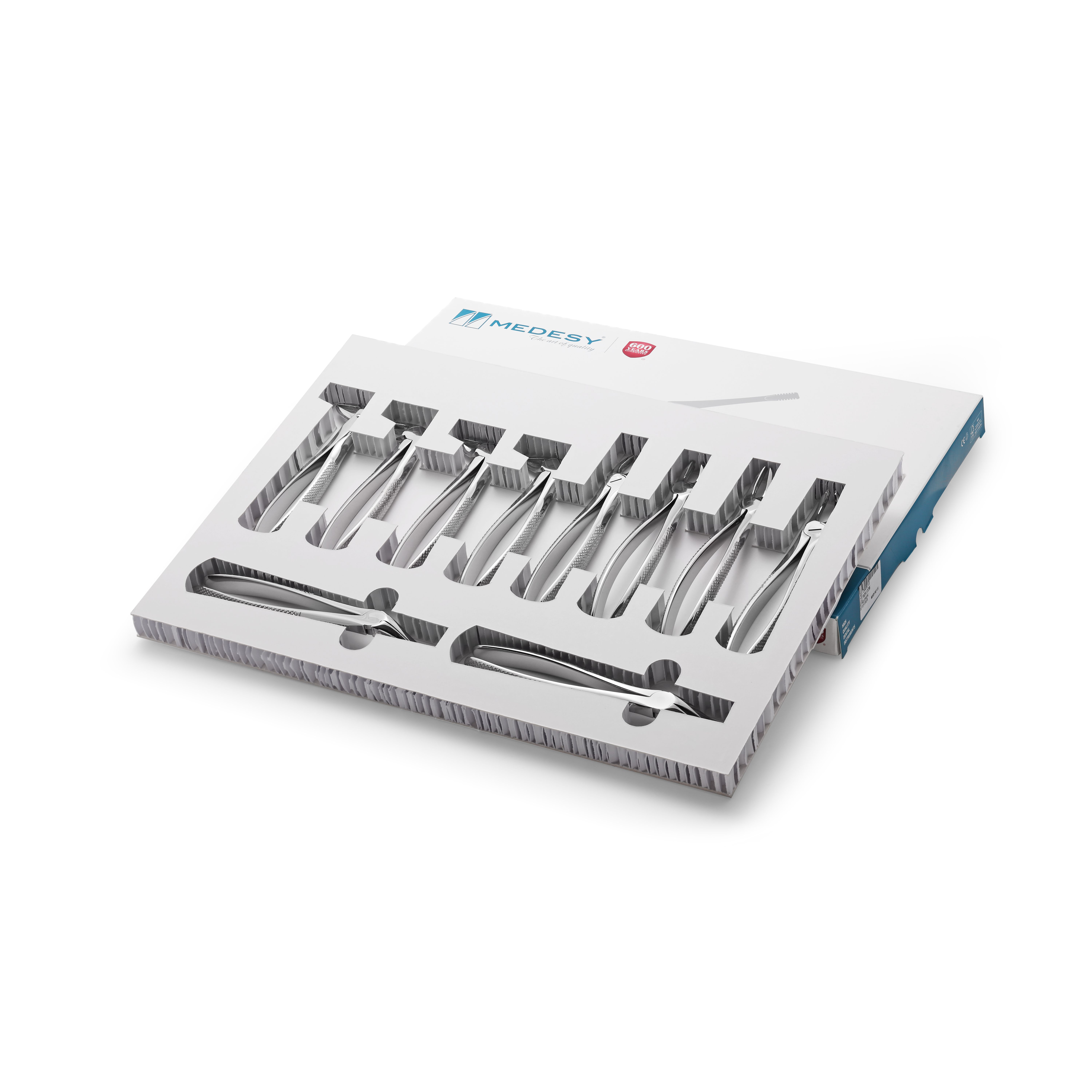 Medesy Set Of Tooth Forceps (2500/SET-10) | DentaCarts | Dental Cart