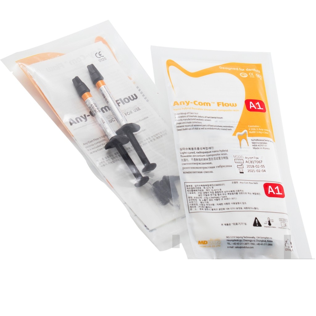 Mediclus Any-Com Flow Composite (2g) (Expiry Date:30/11/2023​) | DentaCarts | Dental Cart