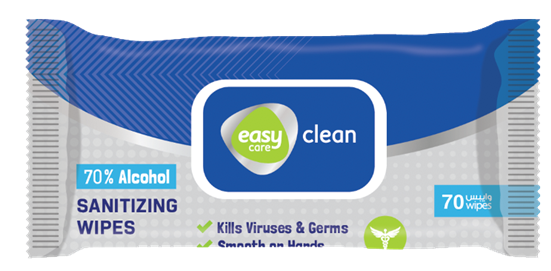 Easy Alcohol Wipes- 70 wipes | DentaCarts | Dental Cart