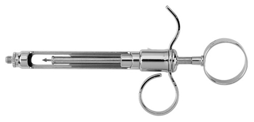 Metal Aspirating Syringe | DentaCarts | Dental Cart
