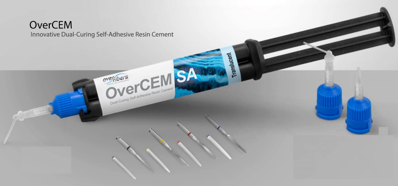 OverCEM SA Dual-Curing Self-Adhesive Resin Cement (9.5g) | DentaCarts | Dental Cart