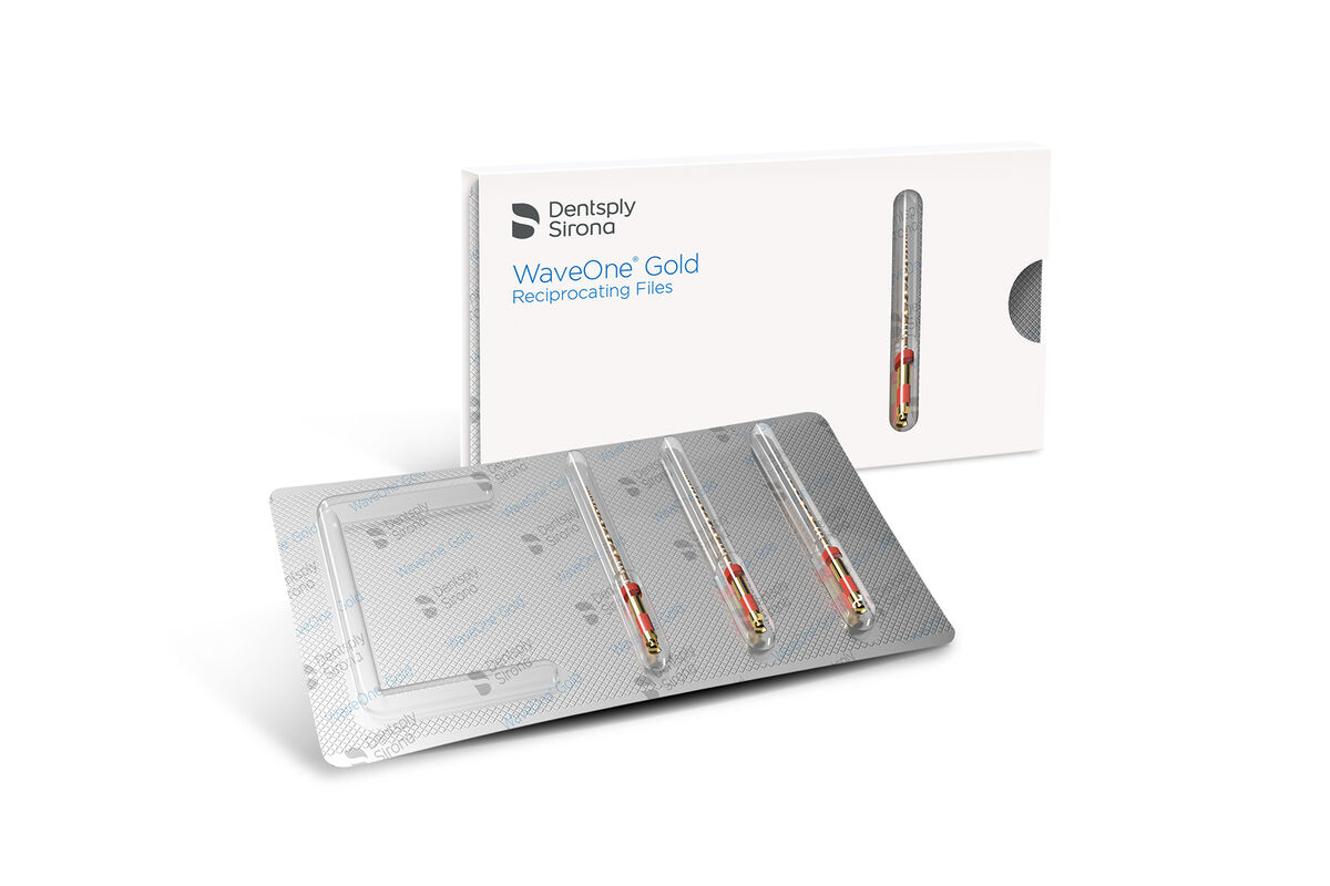 Dentsply WaveOne Gold Reciprocation Shaping Files - Small 25mm | DentaCarts | Dental Cart